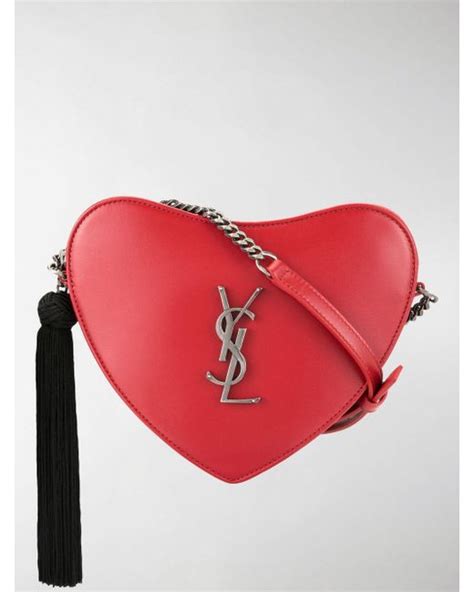 ysl heart bag replica|ysl heart bag red.